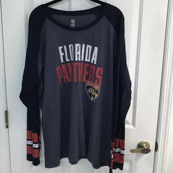 Official NHL Florida Panthers Long Sleeve T-Shirt 2XL - Picture 1 of 7